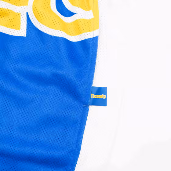 Denver Nuggets Big Face 2.0 Mitchell & Ness NBA Shorts Blue view 4