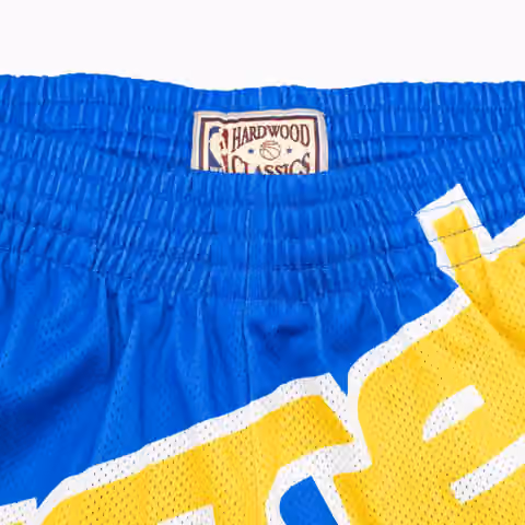 Denver Nuggets Big Face 2.0 Mitchell & Ness NBA Shorts Blue view 5