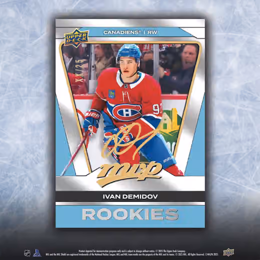 2025/26 Upper Deck MVP Hockey NHL Hobby Box view 6