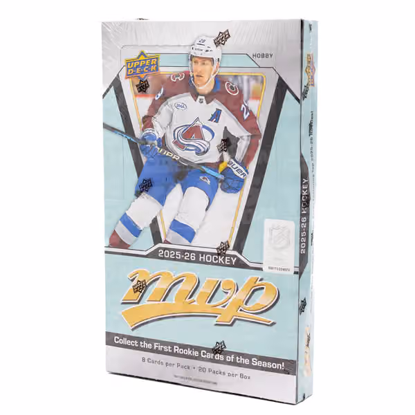 2025/26 Upper Deck MVP Hockey NHL Hobby Box view 1