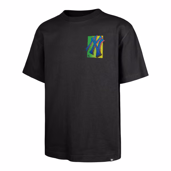 New York Yankees Sundale '47 Foundation MLB T-Shirt Schwarz view 1