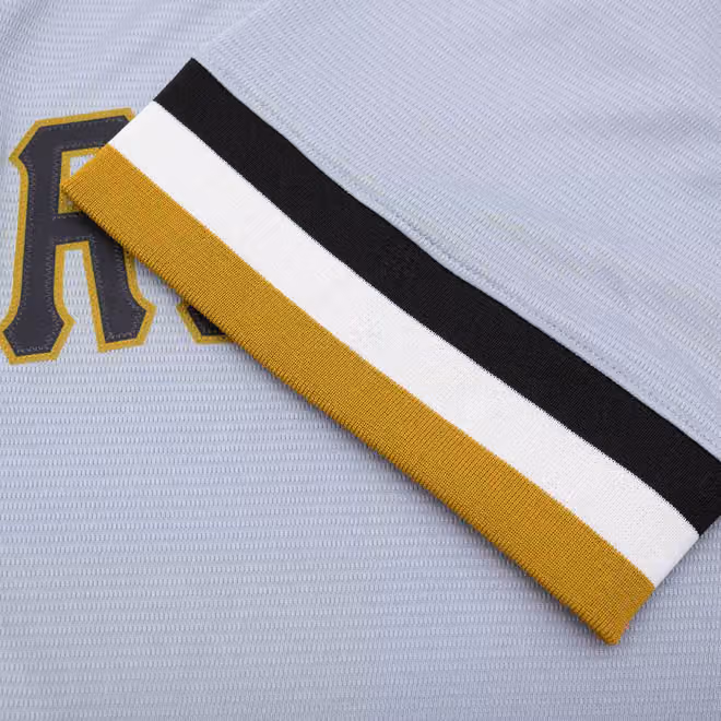 Pittsburgh Pirates Cooperstown Collection Nike MLB Jersey Gray view 6