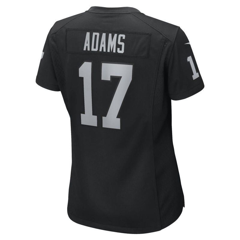 Davante Adams #17 Las Vegas Raiders Nike Game NFL Jersey Black (WOMEN'S) view 3