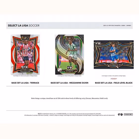 2024/25 Panini Select La Liga Football Hobby Box view 2
