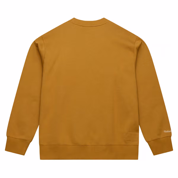 San Francisco 49ers Mitchell & Ness NFL Dusted Crew Pullover view 2