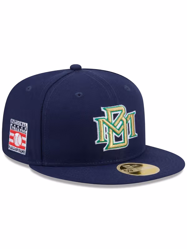 Milwaukee Brewers 2026 MLB Hall of Fame 59FIFTY Fitted Cap Navy product photo