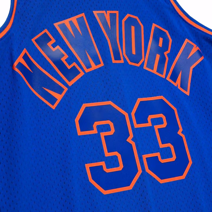 Patrick Ewing #33 New York Knicks 1996-97 Mitchell & Ness Swingman NBA Jersey Alternate view 4