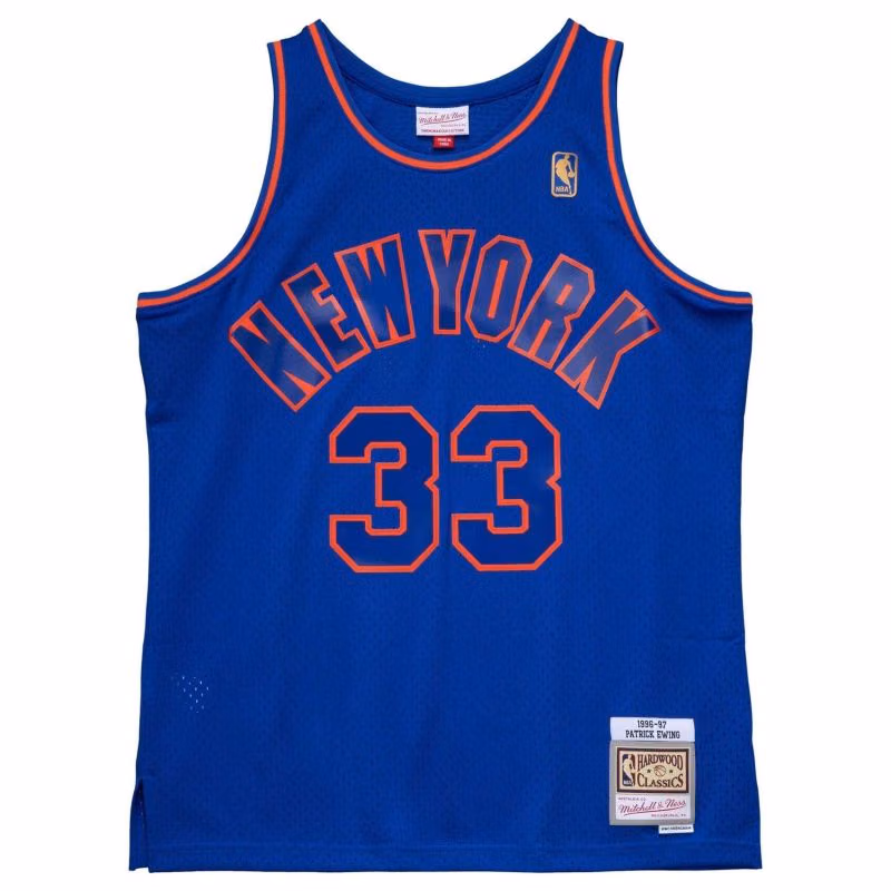 Patrick Ewing #33 New York Knicks 1996-97 Mitchell & Ness Swingman NBA Jersey Alternate view 1