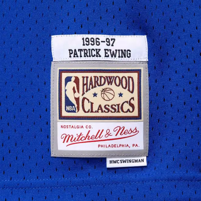 Patrick Ewing #33 New York Knicks 1996-97 Mitchell & Ness Swingman NBA Jersey Alternate view 3