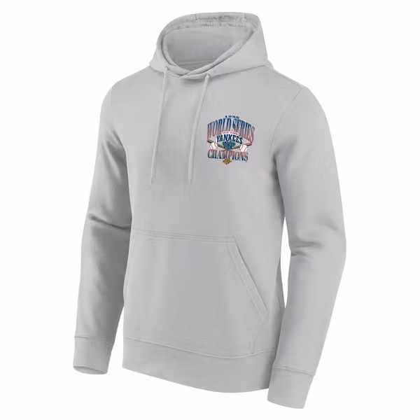 New York Yankees 1996 World Series Champions MLB Hoodie Gray view 2