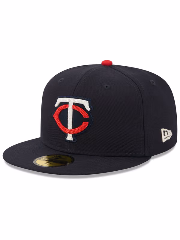 Minnesota Twins 2026 MLB Field of Dreams Game 59FIFTY Fitted Cap Navy product photo