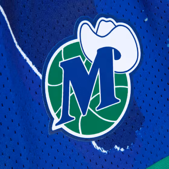 Dallas Mavericks Hyper Hoops Mitchell & Ness Swingman NBA Shorts view 3
