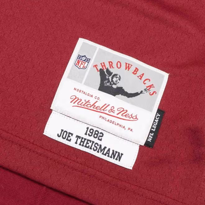 Joe Theismann #7 Washington Redskins 1982 Legacy Throwback NFL Jersey view 3
