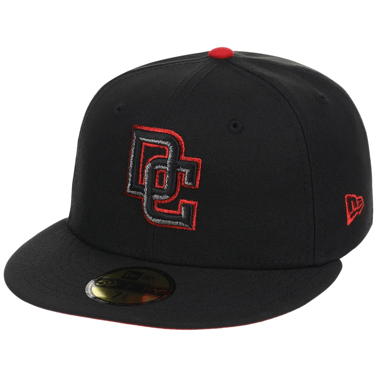 Washington Nationals MLB Midnight Massacre New Era 59FIFTY detail view