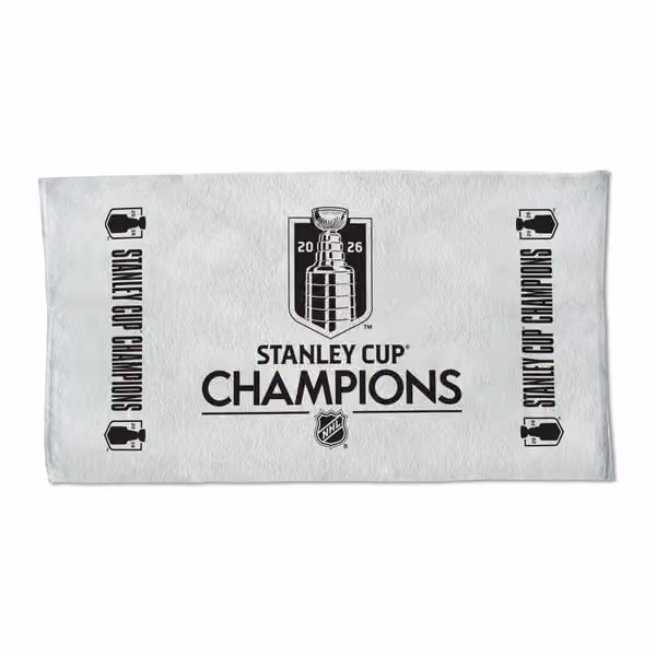 Carolina Hurricanes 2026 Stanley Cup Champions Locker Room Towel view 3