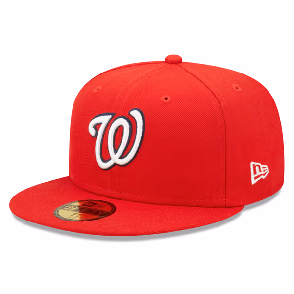 Washington Nationals Authentic 59FIFTY Fitted MLB Cap Game Red product photo