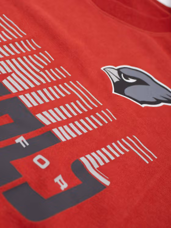 Arizona Cardinals 2026 NFL Sideline Team Issue Dri-Fit T-Shirt Red view 4
