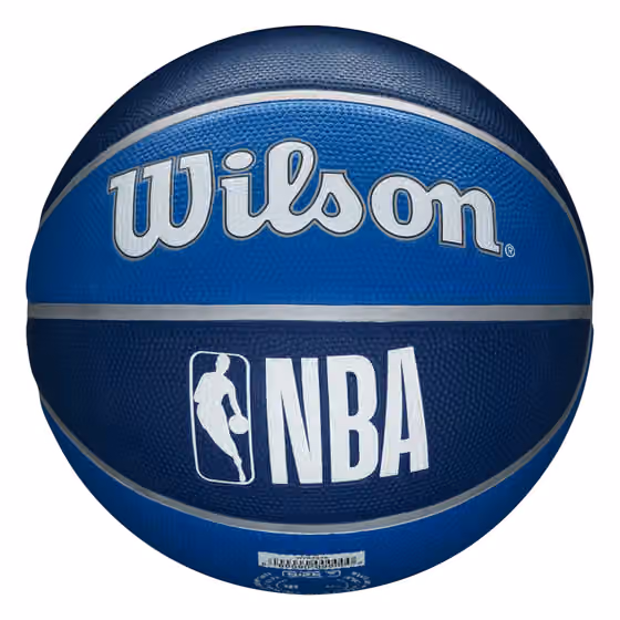 Dallas Mavericks Team Tribute Wilson NBA Basketball (Size 7) view 2