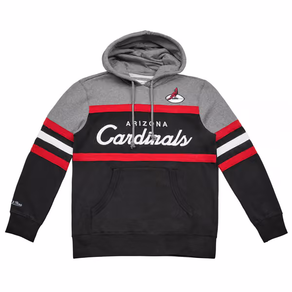 Arizona Cardinals Head Coach Mitchell & Ness NFL Throwback Football Hoodie view 1