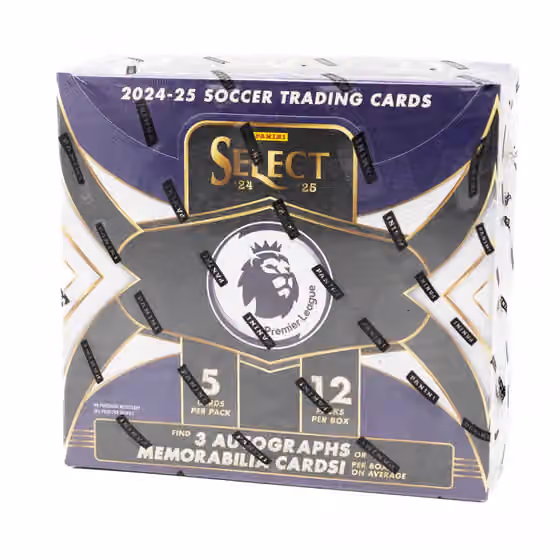 2024/25 Panini Select Premier League Football EPL Hobby Box view 1
