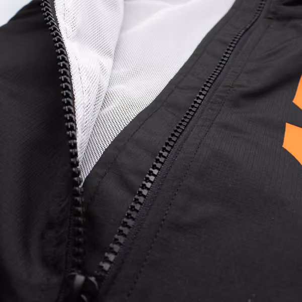San Francisco Giants MLB Quarter Zip Windbreaker Jacket Black view 4