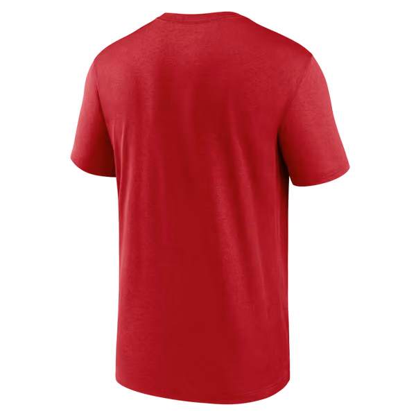 San Francisco 49ers 2024 Icon Nike Legend NFL T-Shirt Red view 2