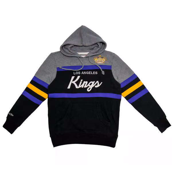Los Angeles Kings Head Coach Mitchell & Ness NHL Hoodie view 1