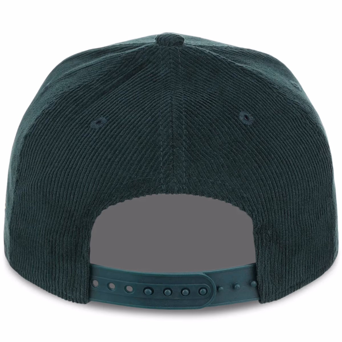 Tampa Bay Rays MLB Dark Green Cord FASHION CORE New Era 9FORTY A-Frame detail view
