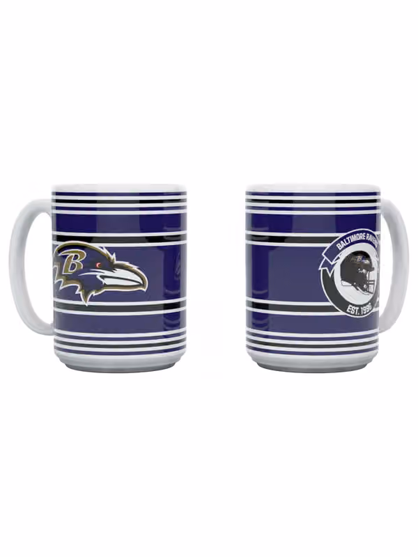 Baltimore Ravens Established Jumbo NFL Mug (450 ml) view 1