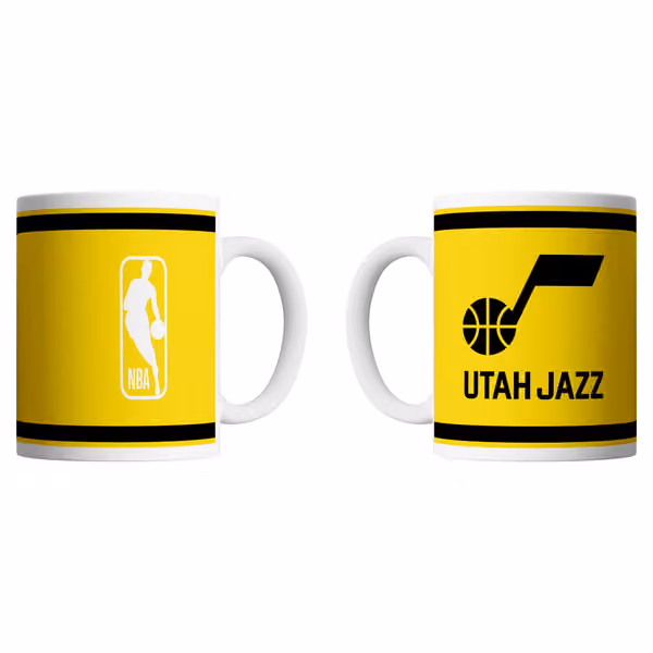 Utah Jazz Logo & Shield NBA Mug (330 ml) view 1