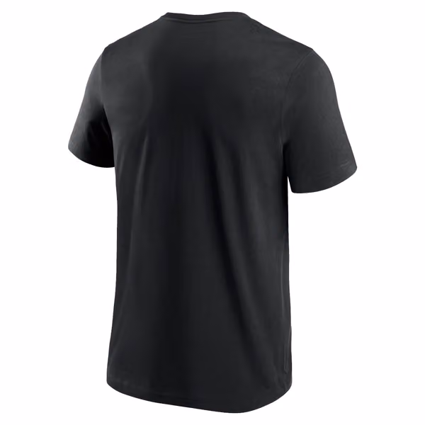 Arizona Cardinals Chrome Logo NFL T-Shirt Black view 2