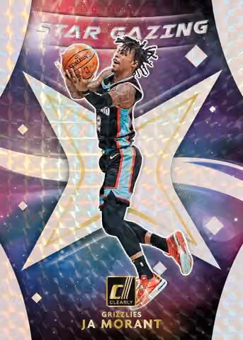 2020/21 Panini Clearly Donruss Basketball Hobby Box NBA view 4