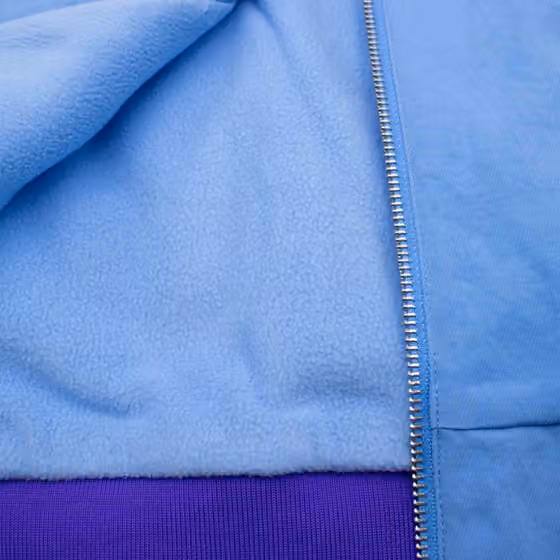 Colorado Rockies City Connect 2026 MLB Authentic Dugout Bomber Jacket Blue view 7