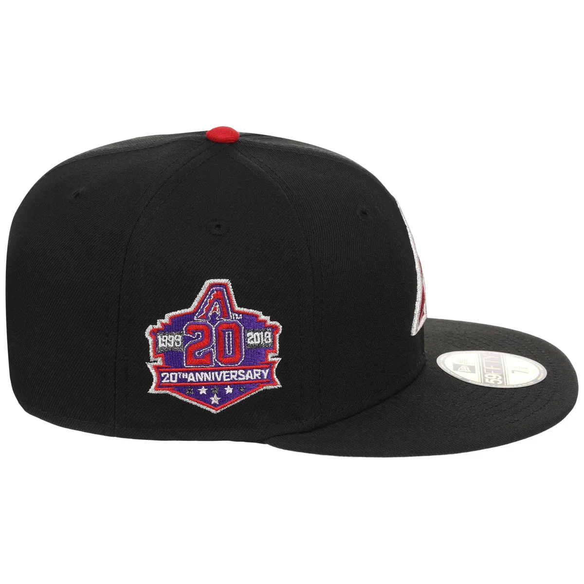 Arizona Diamondbacks MLB Galaxy Dust New Era 59FIFTY detail view