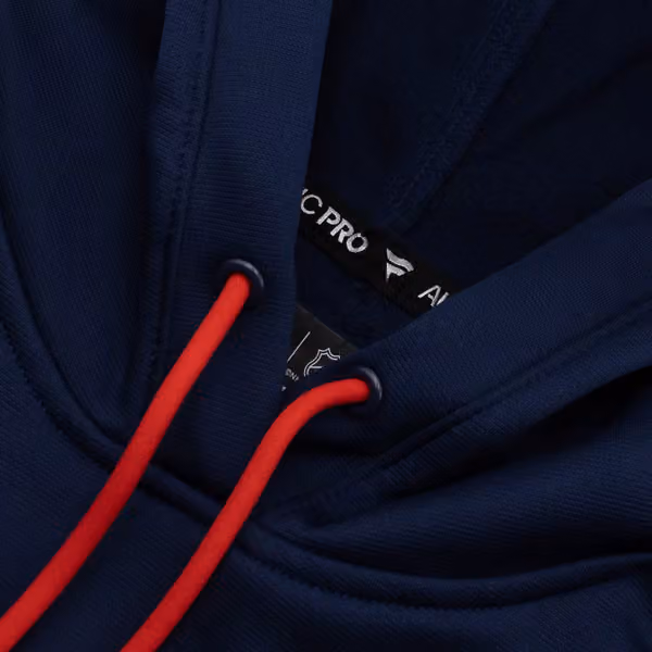 Columbus Blue Jackets 2025/26 Authentic Pro Rink Tech NHL Hoodie Navy view 4