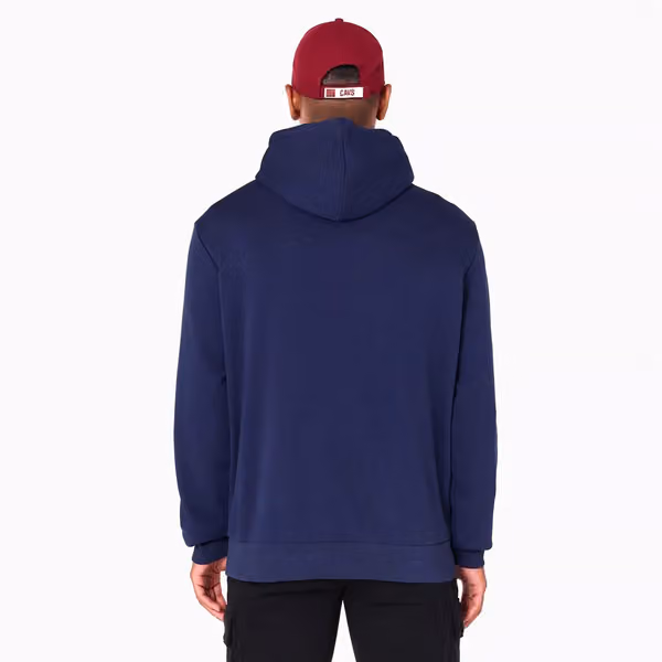 Cleveland Cavaliers Team Logo Hoodie NBA Sweatshirt Navy view 2