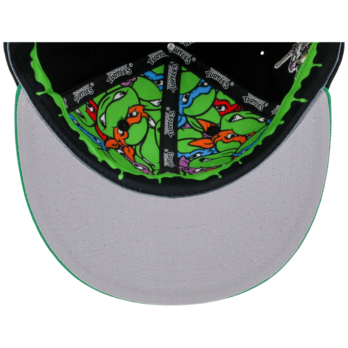 SATURDAY MORNING CARTOONS: TEENAGE MUTANT NINJA TURTLES - Michelangelo Turtles Fitted back view