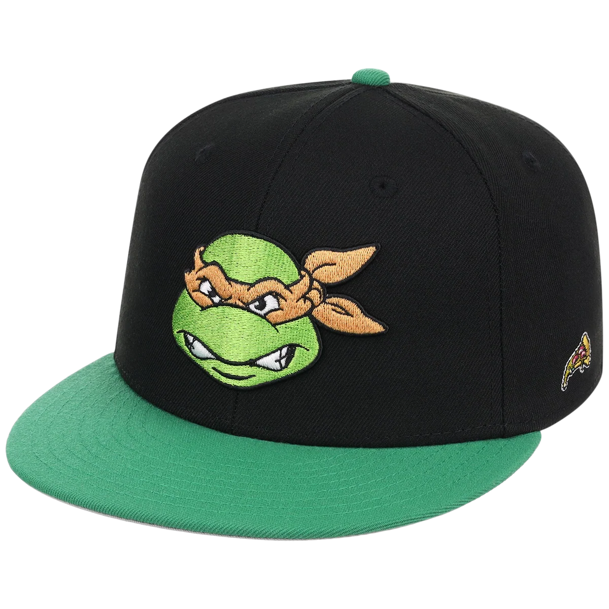 SATURDAY MORNING CARTOONS: TEENAGE MUTANT NINJA TURTLES - Michelangelo Turtles Fitted detail view