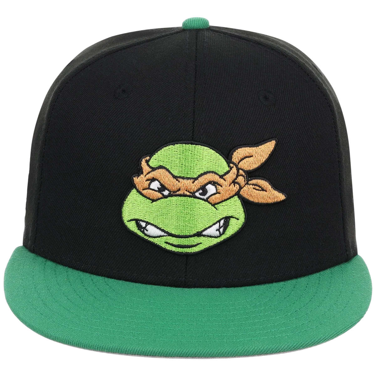 SATURDAY MORNING CARTOONS: TEENAGE MUTANT NINJA TURTLES - Michelangelo Turtles Fitted detail view