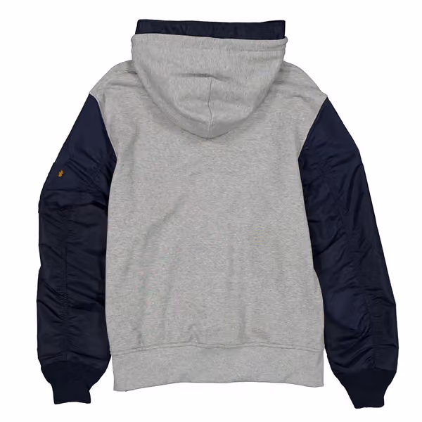 Detroit Tigers Alpha Industries MA-1 MLB Full-Zip Fleece Jacket view 2