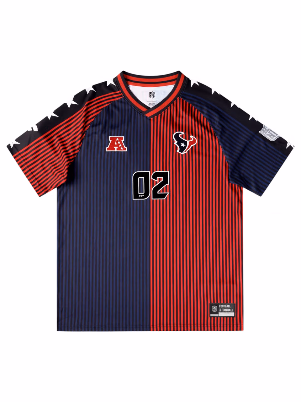 Houston Texans 2026 Football x Football NFL Fan Jersey Navy/Red view 1
