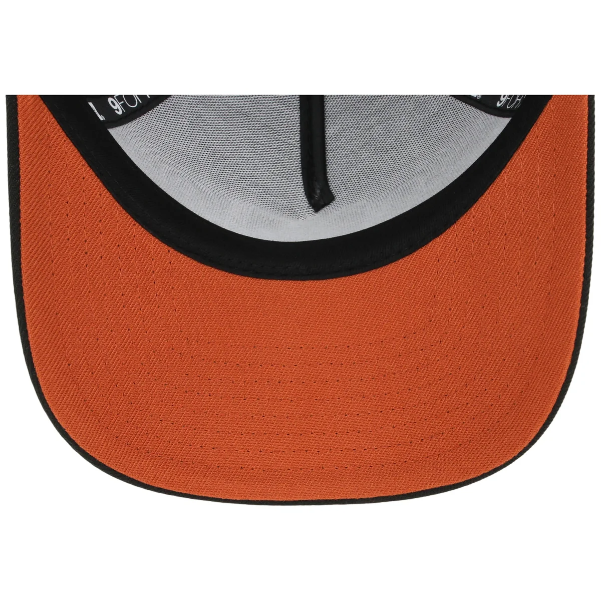 Baltimore Orioles MLB Black x Rust FASHION CORE New Era 9FORTY A-Frame back view