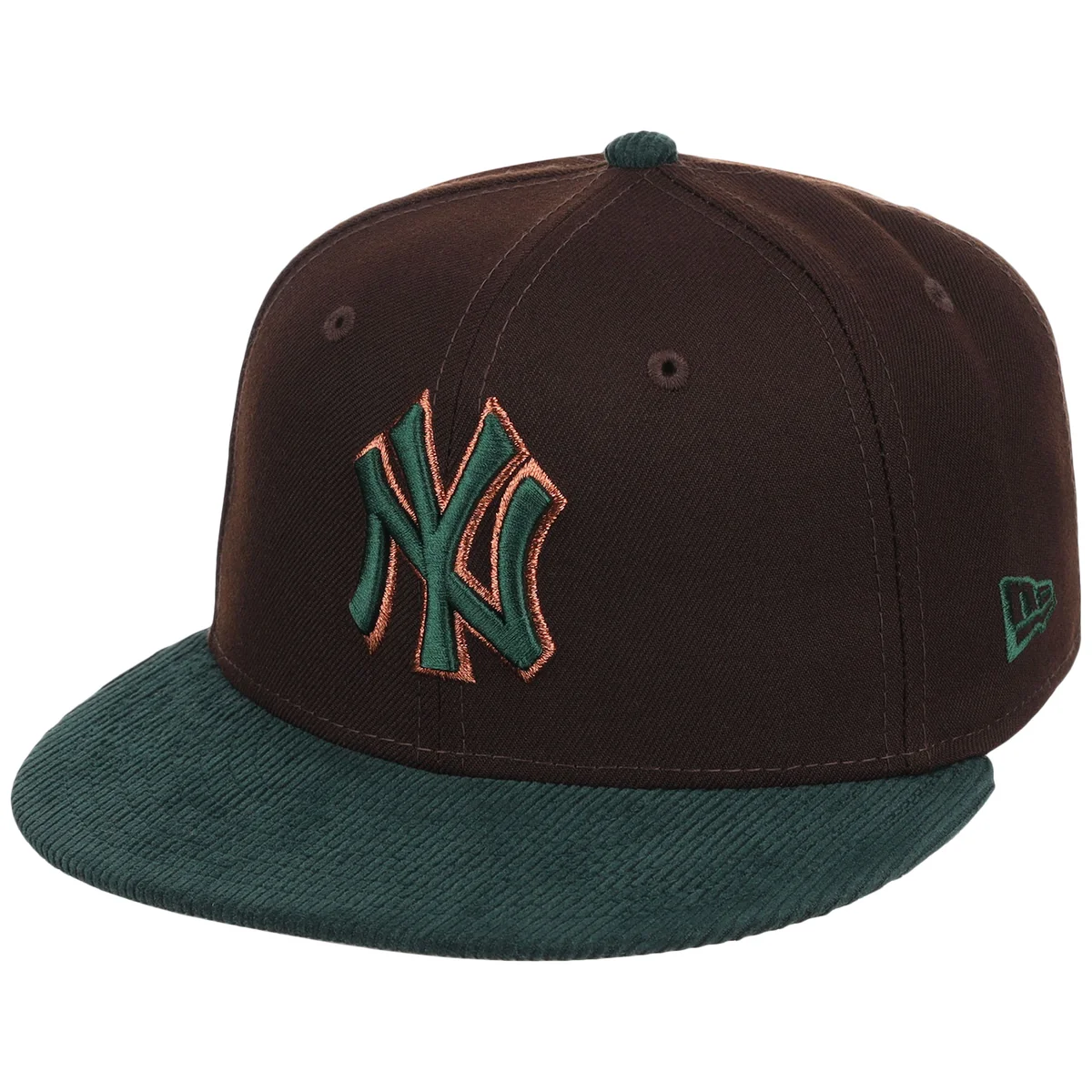 New York Yankees MLB Forest Ember New Era 59FIFTY detail view