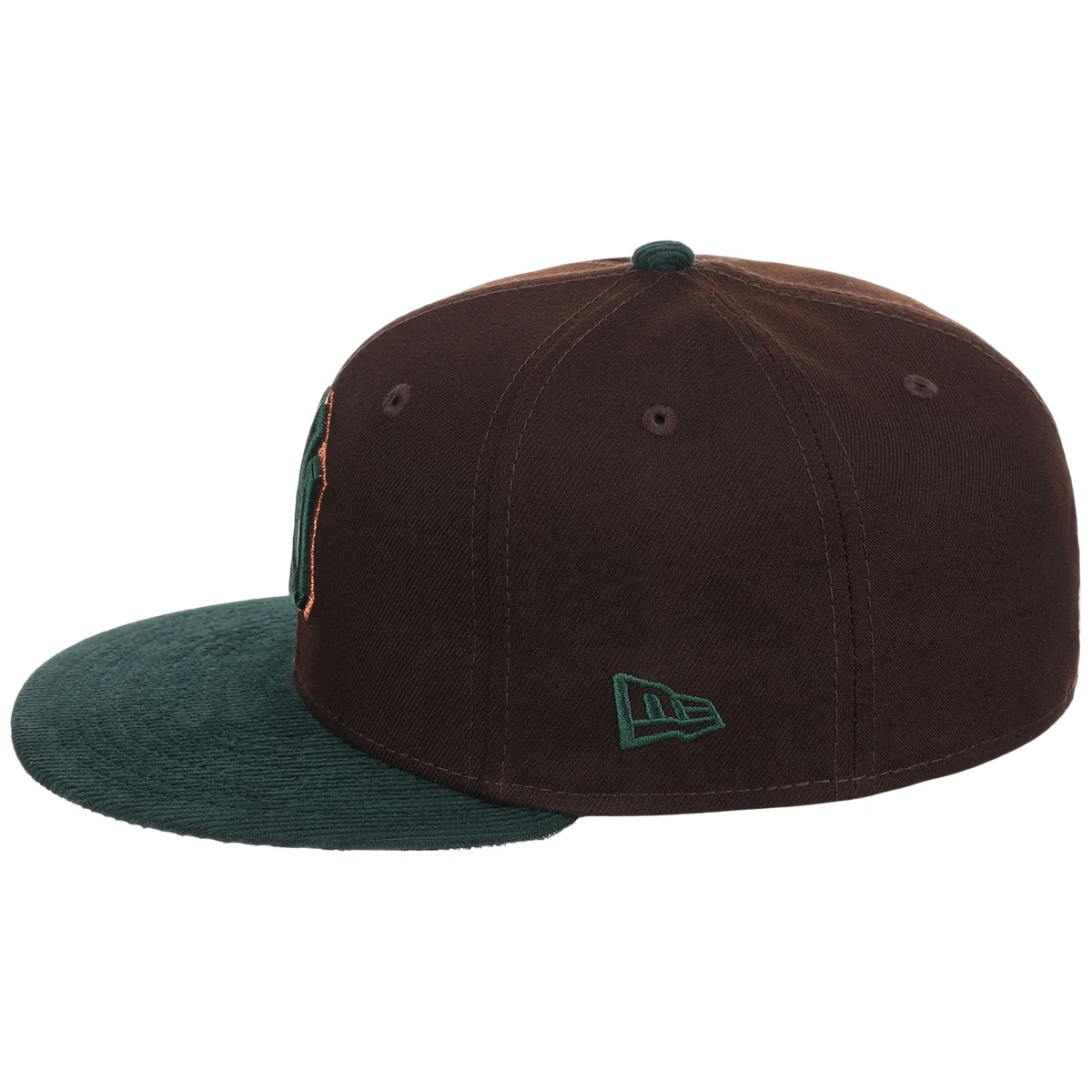 New York Yankees MLB Forest Ember New Era 59FIFTY detail view