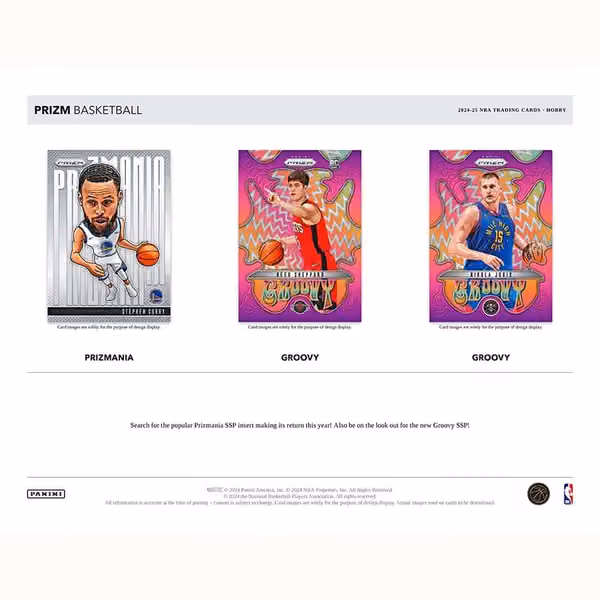 2024/25 Panini Prizm Basketball NBA Hobby Box view 5