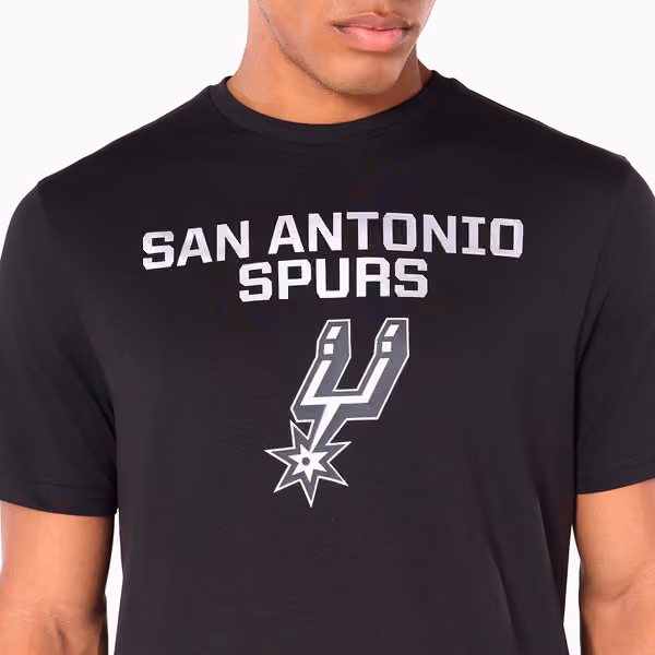 San Antonio Spurs Team Logo New Era NBA T-Shirt view 3