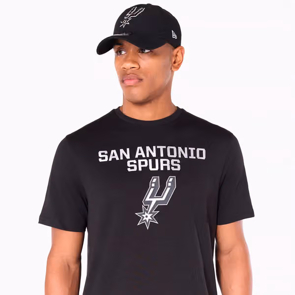 San Antonio Spurs Team Logo New Era NBA T-Shirt view 5
