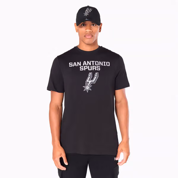 San Antonio Spurs Team Logo New Era NBA T-Shirt view 1