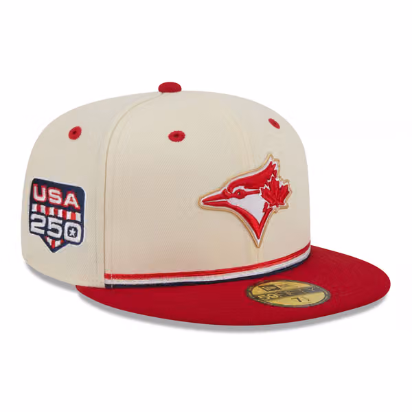 Toronto Blue Jays 2026 4th of July USA 250 59FIFTY Fitted MLB Cap product photo