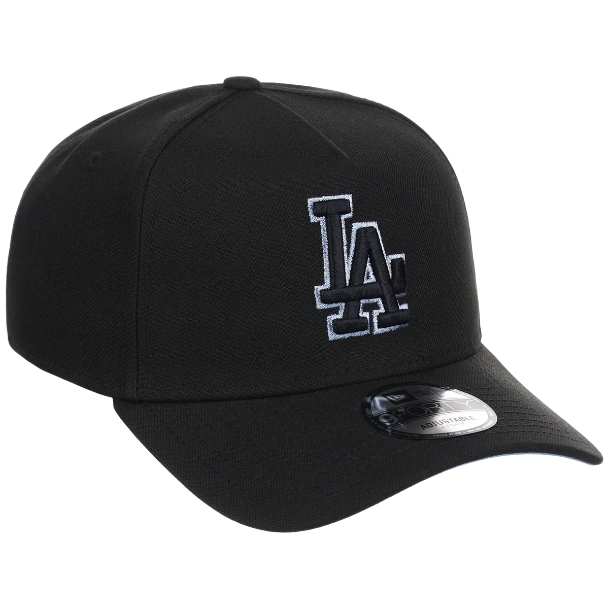 Los Angeles Dodgers MLB Black Sky FASHION CORE New Era 9FORTY A-Frame front view